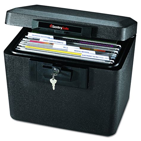 metal fireproof document box|fireproof lock box for documents.